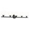 Z-Lite Neoma Vanity, 5-Light, 38.25 In.W x 6.75 In.L x 7.25 In.H, Matte Black/Opal Etched 1100-5V-MB - alternate 7